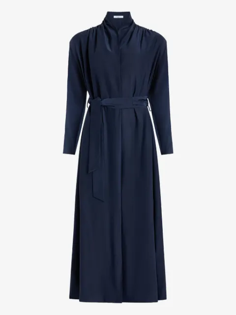 NELLS NELSON vestido largo de seda Maria