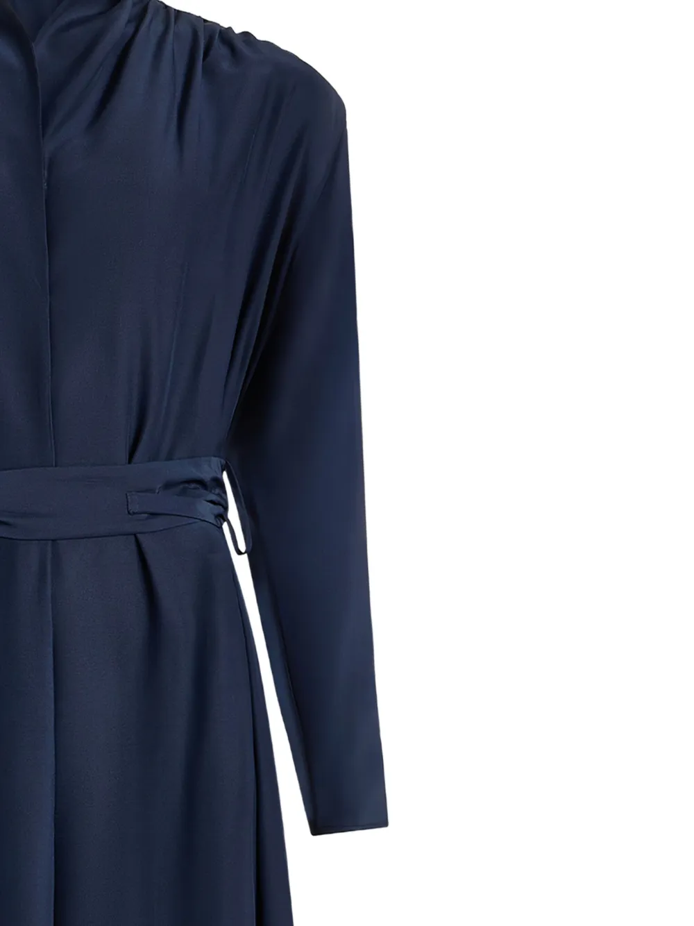 NELLS NELSON robe longue Maria en soie à col drapé | Robes de soirée | Image 2