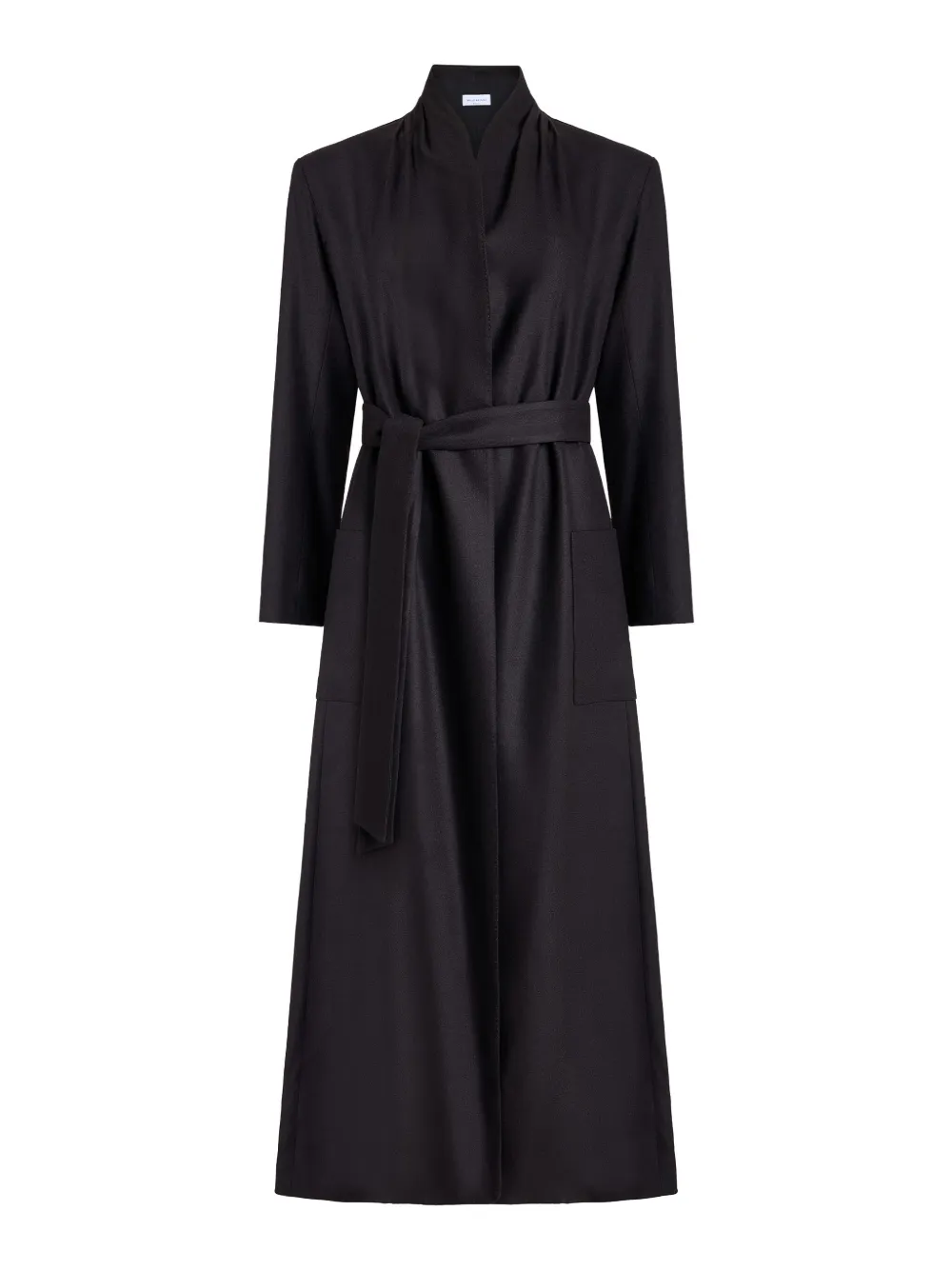 Nells Nelson Vanessa Belted Coat In Black