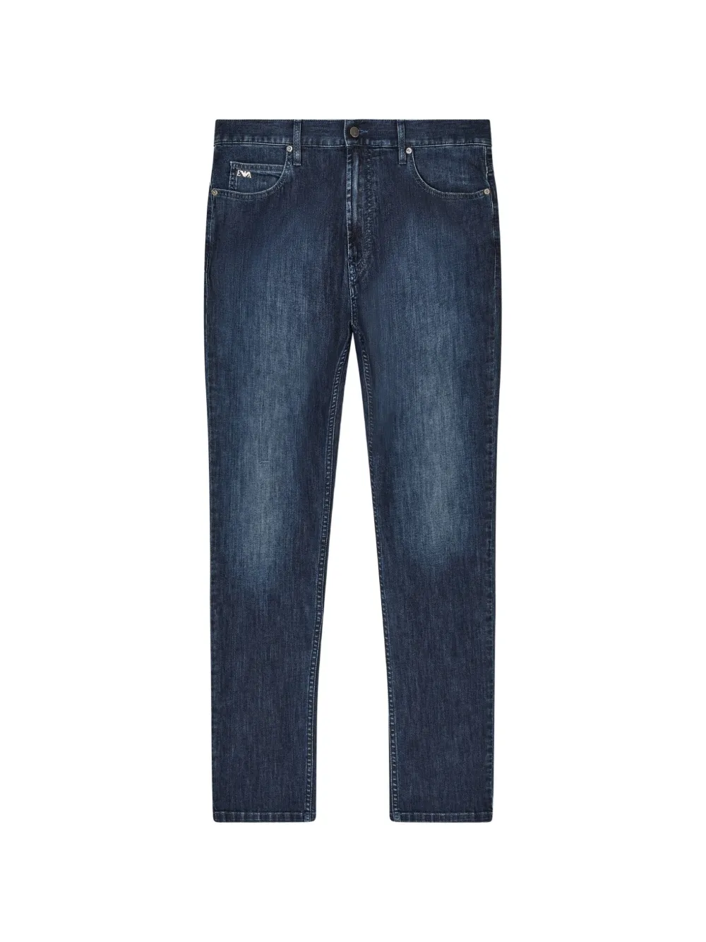 Emporio Armani Jeans con design a cinque tasche - Blu