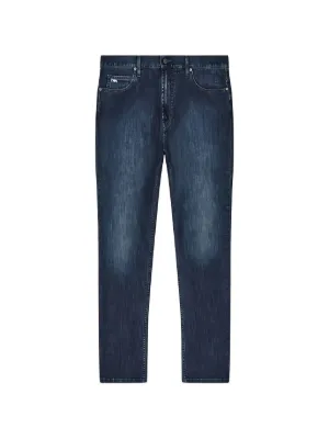 Emporio Armani ダメージ ジーンズ | ブルー | FARFETCH JP