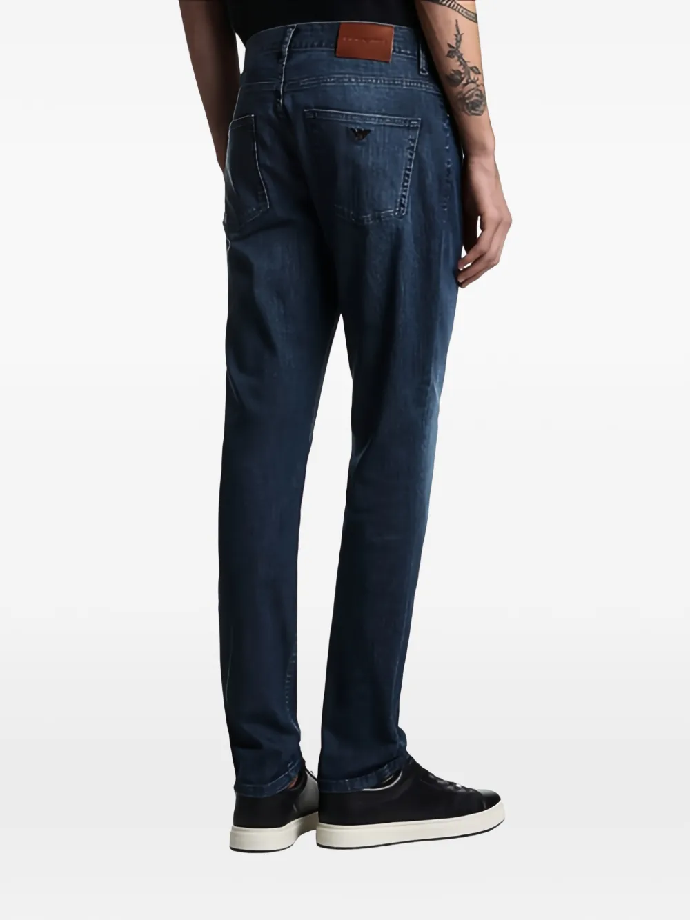 Emporio Armani Jeans met vijf zakken Blauw