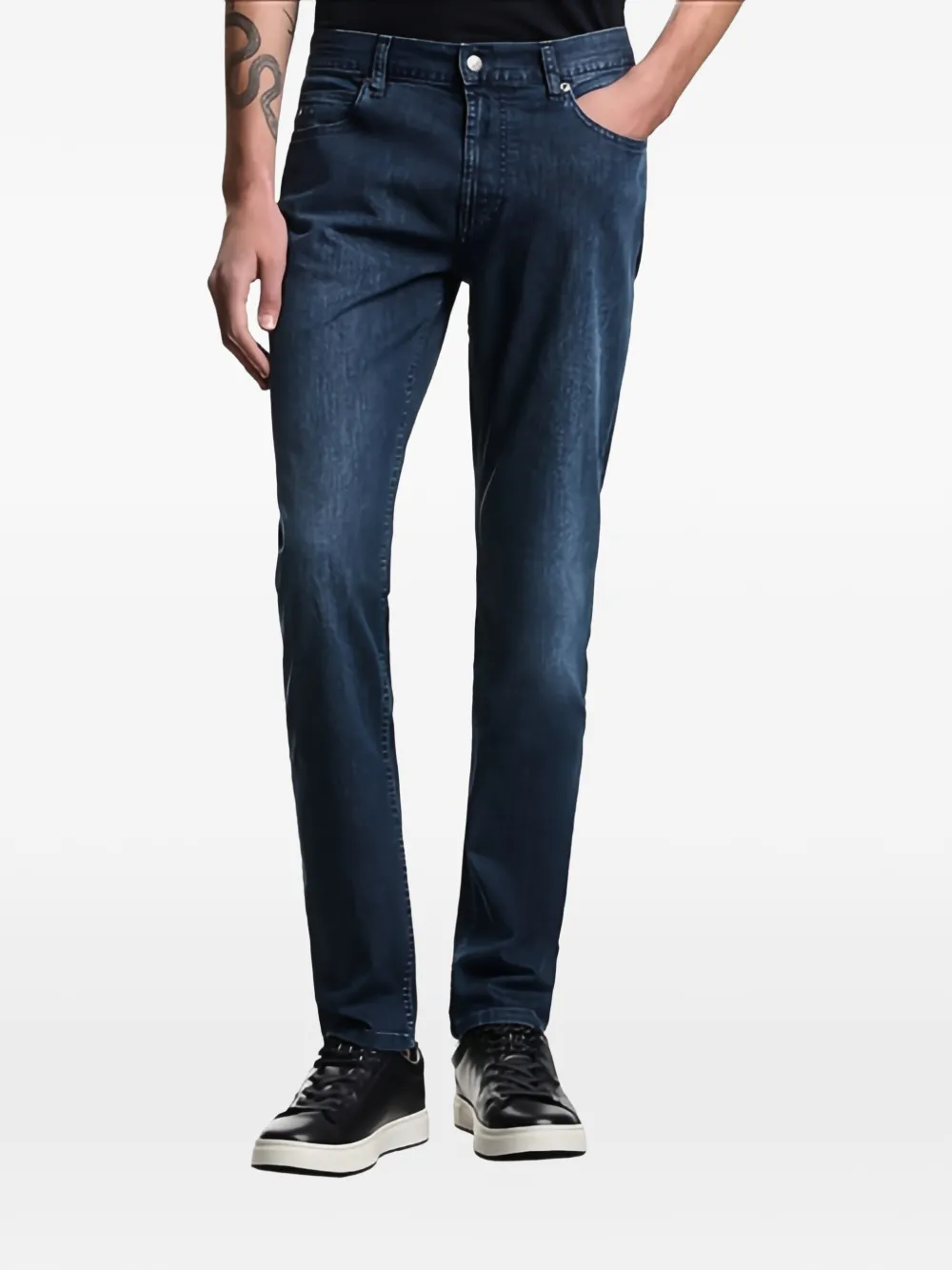 Emporio Armani Jeans met vijf zakken Blauw