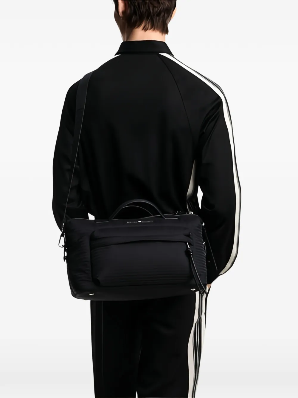 Emporio Armani Reistas met ritssluiting Zwart
