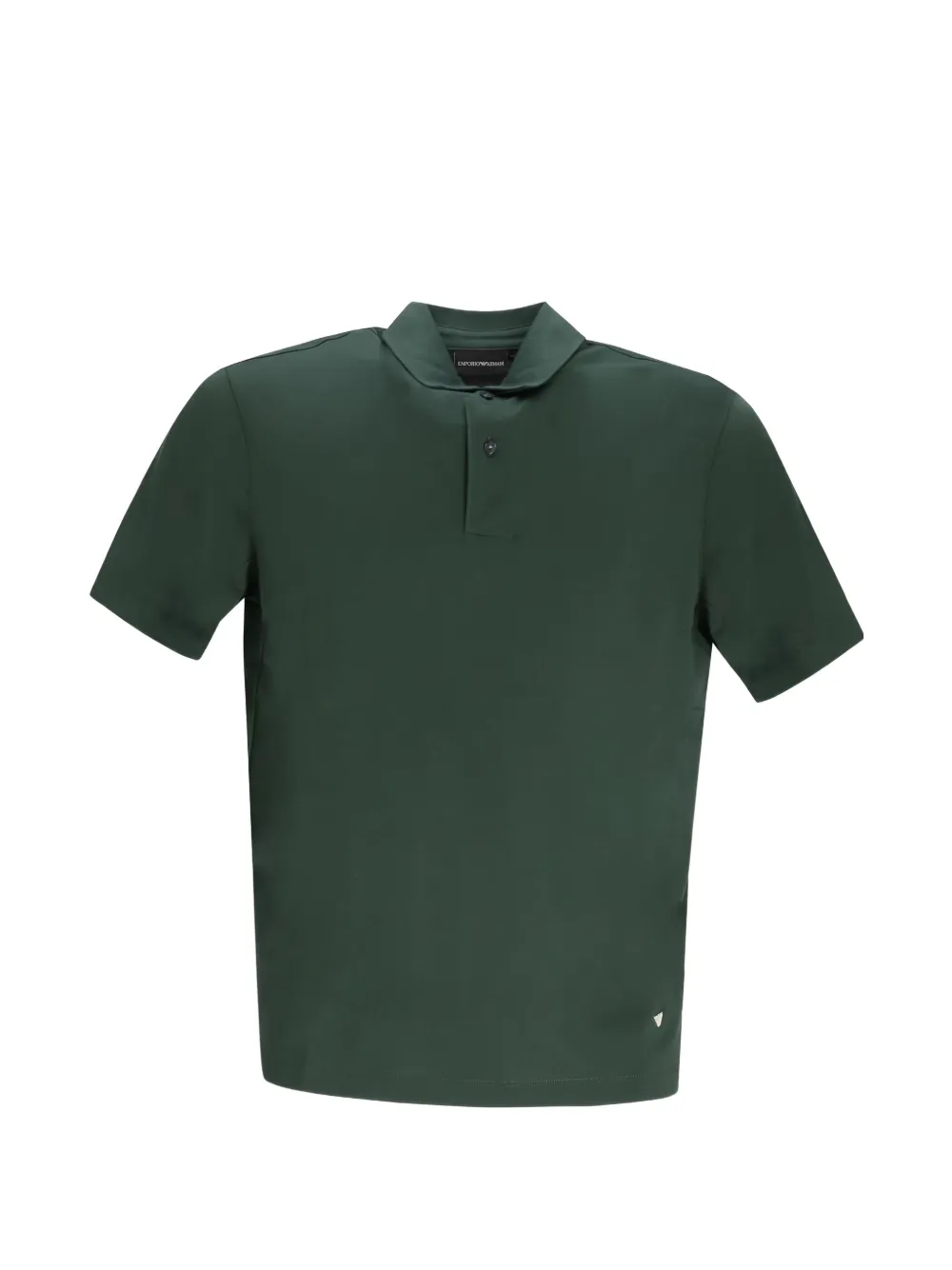 Emporio Armani short-sleeve polo shirt - Verde