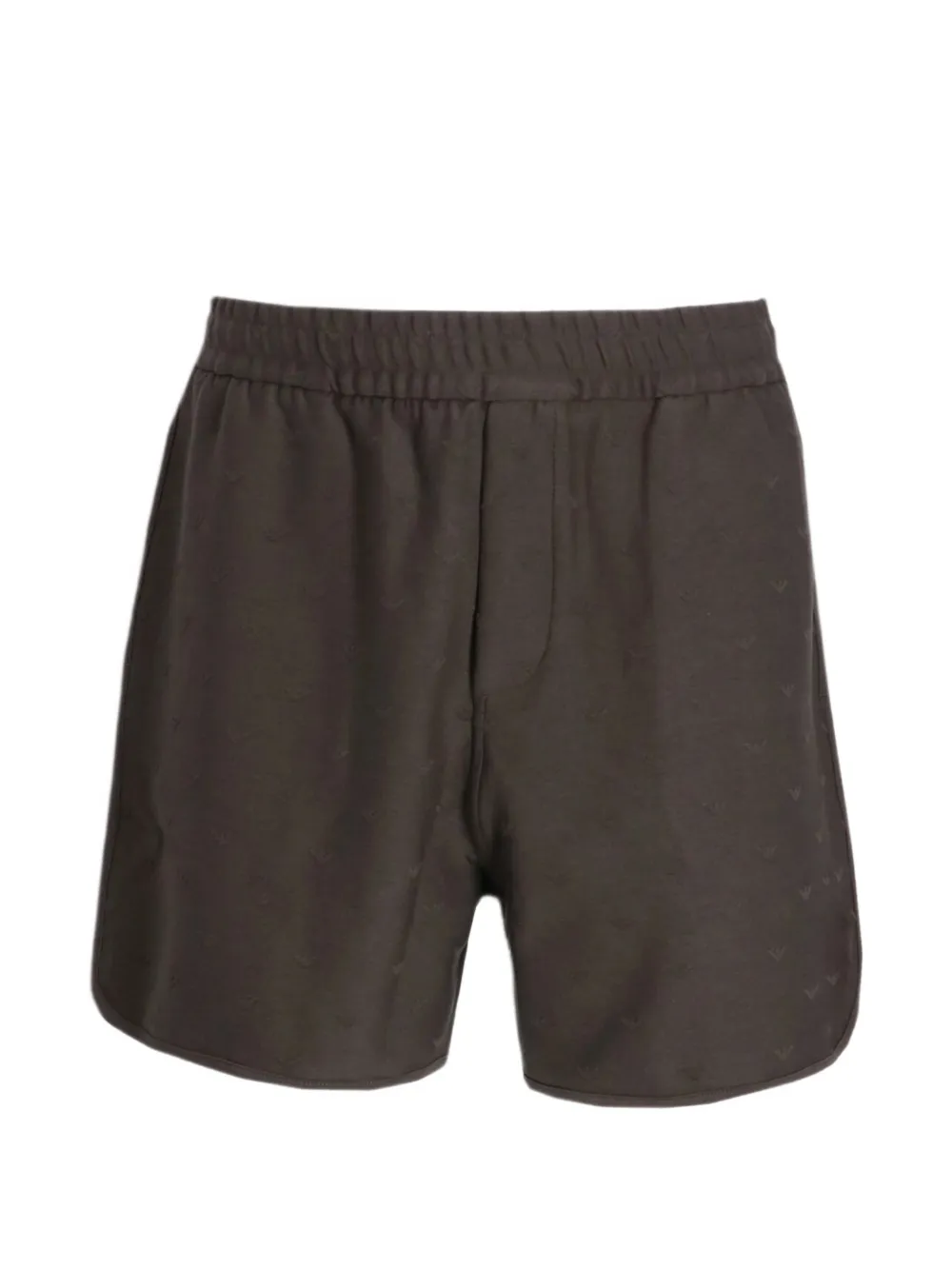 Emporio Armani monogram-pattern shorts Bruin