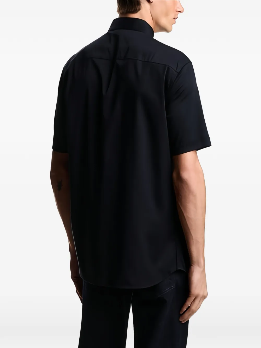 button-up short-sleeve shirt