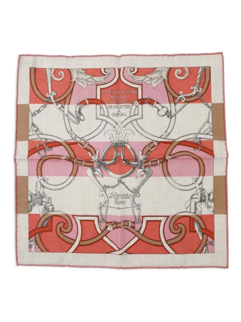 Hermès Pre-Owned foulard L'Instruction Du Roy Bayadere (2000-2025)