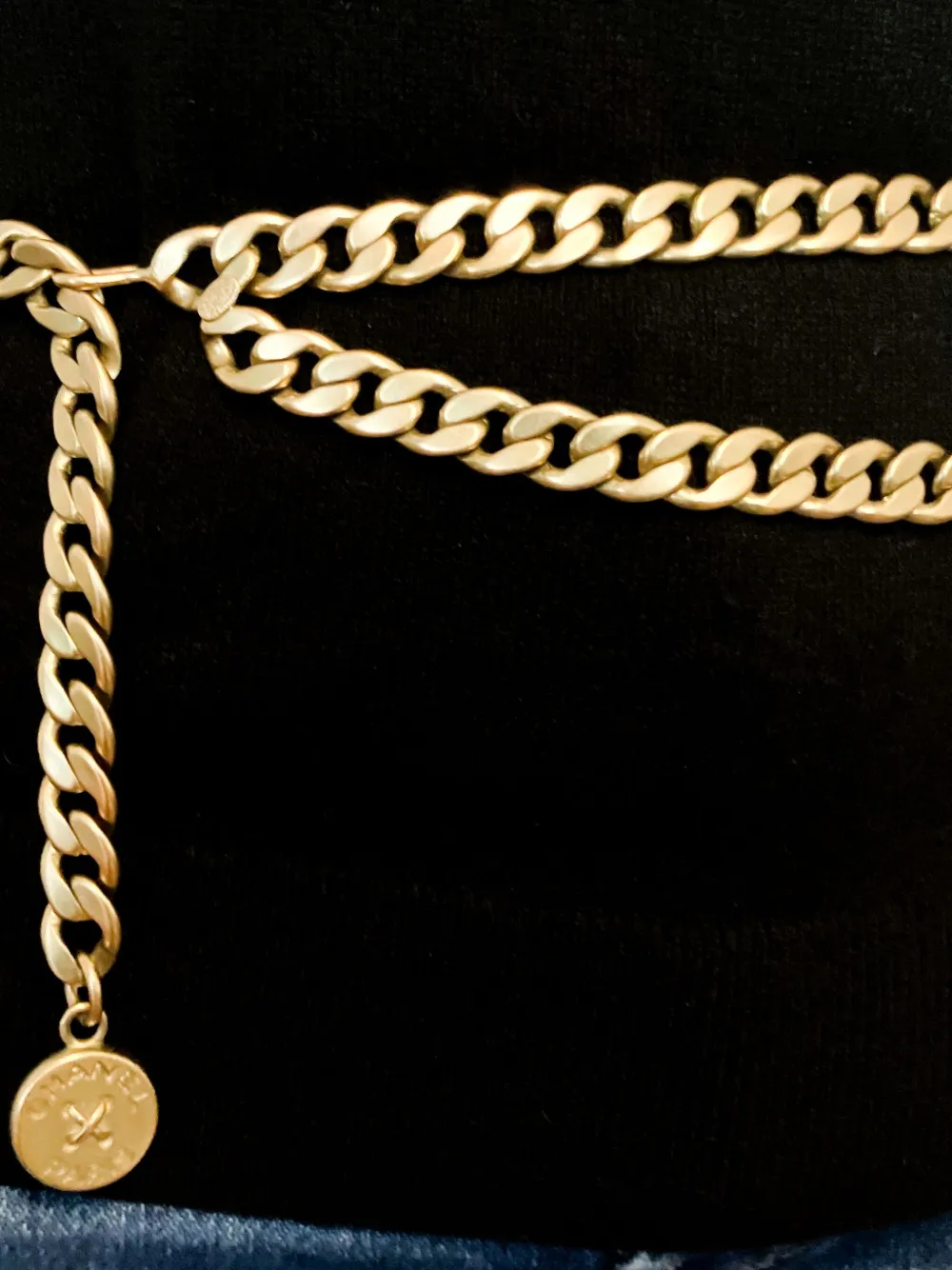 CHANEL Pre-Owned 1994 chain charm belt | Image 2