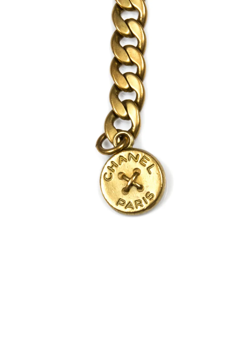CHANEL Pre-Owned 1994 chain charm belt | Image 2