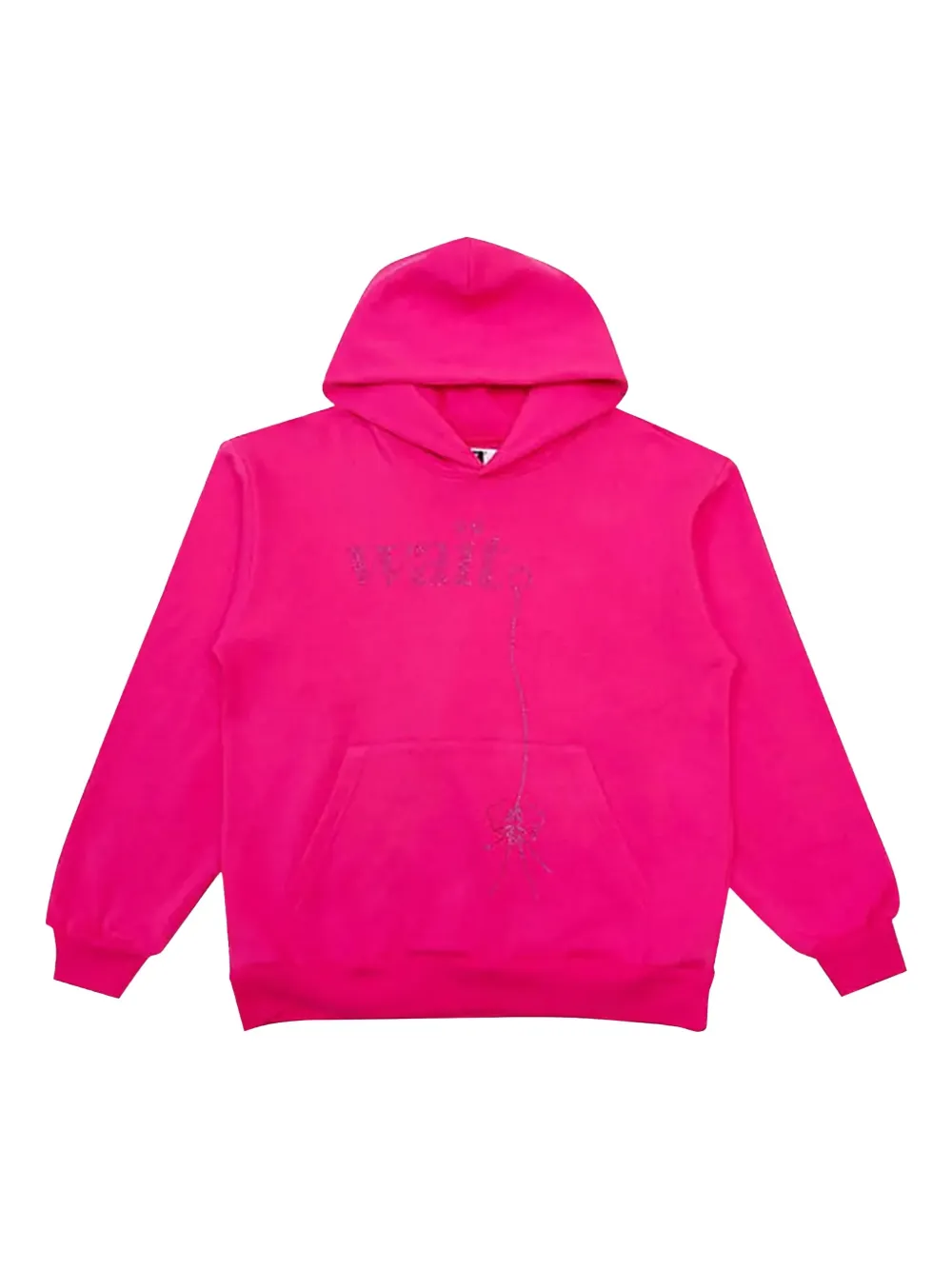 SP5DER rhinestone-embellished hoodie | Pink | Image 1