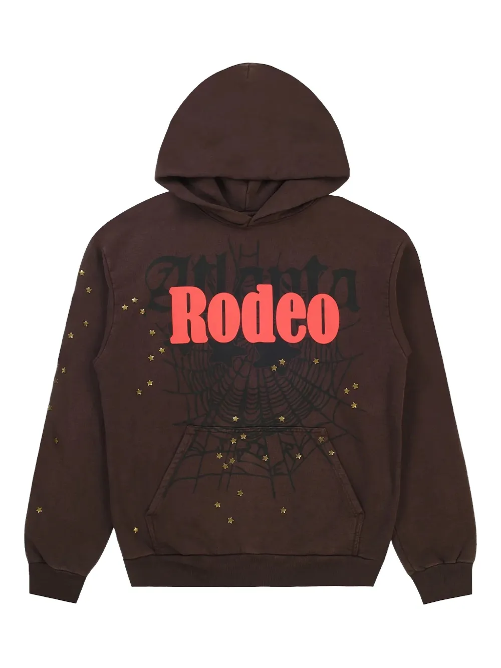 SP5DER hoodie Cactus Jack Days Before Rodeo en colaboración con Travis Scott | marrón | Image 1