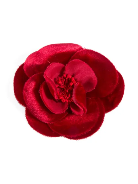 CHANEL Pre-Owned 山茶花胸针(2000年代典藏款)