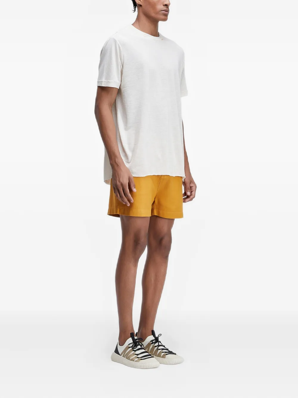 Osklen linen pleats short | Tailored Shorts | Image 2