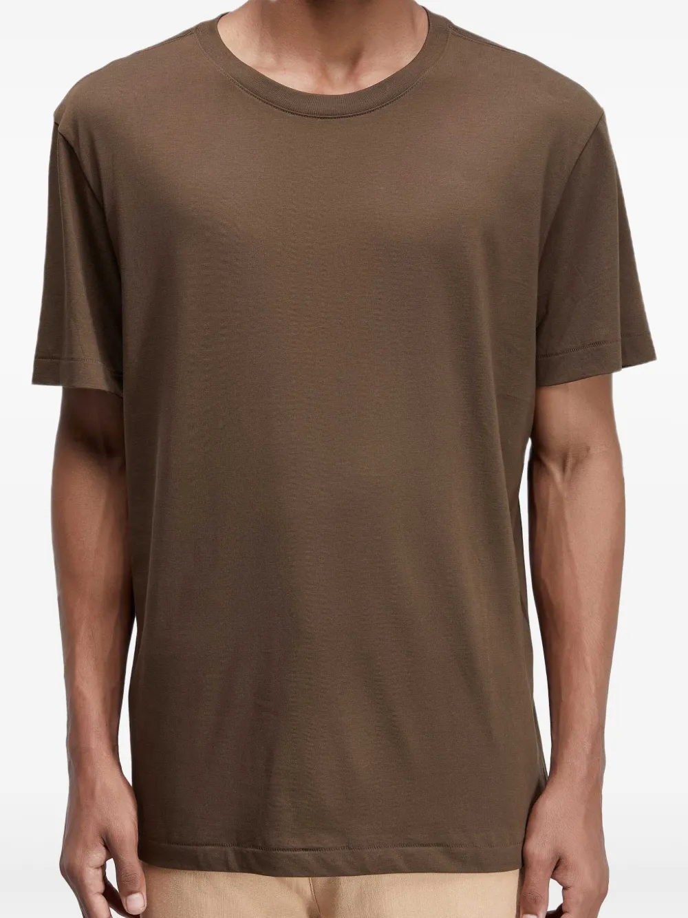 Osklen SuperSoft Color T-shirt Bruin