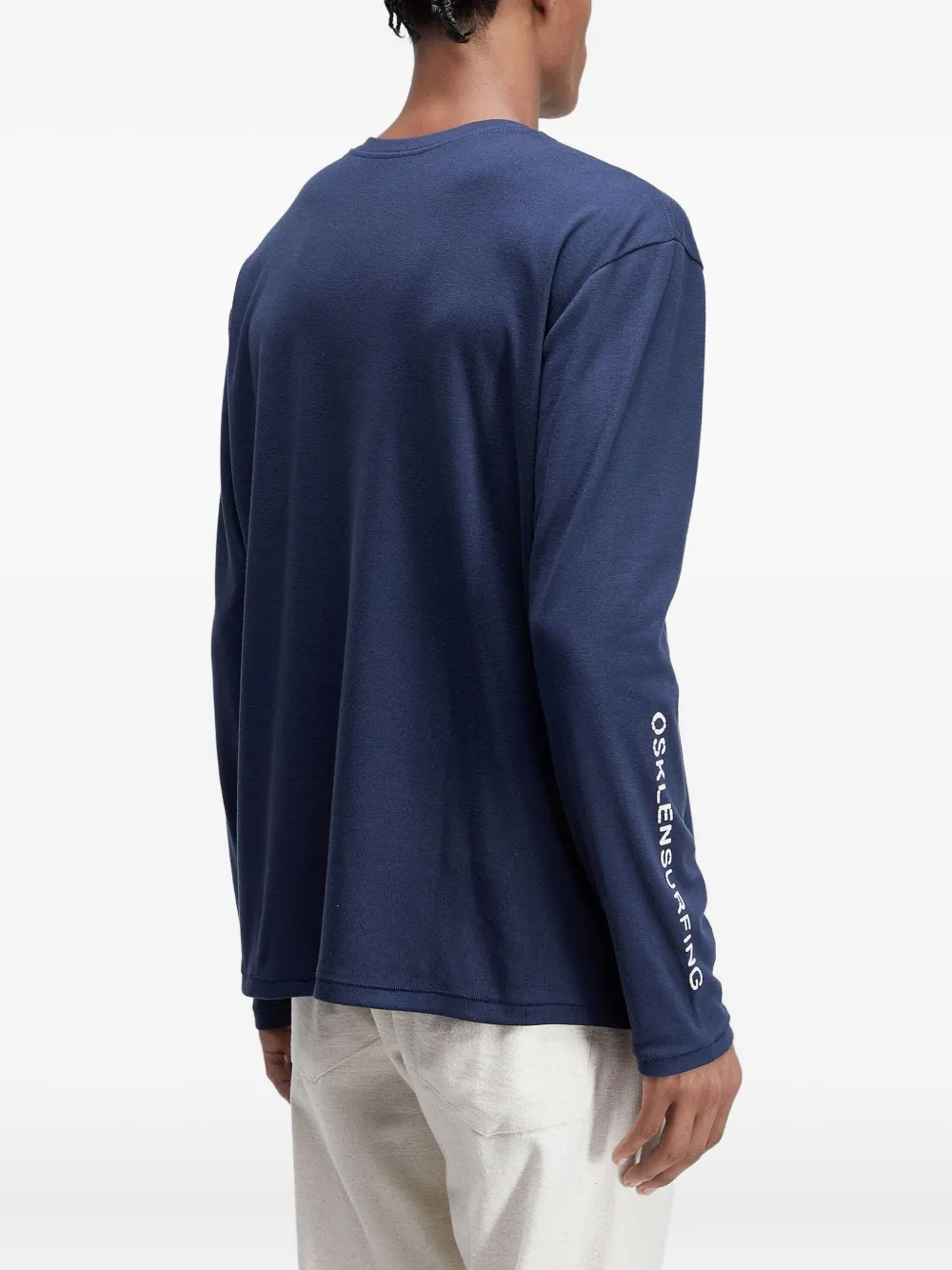 Osklen Surfing Long-sleeve T-shirt In Blue