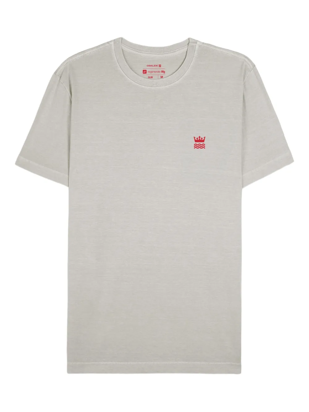 Osklen Stone Crown N’ Waves T-shirt | Neutrals | Image 1