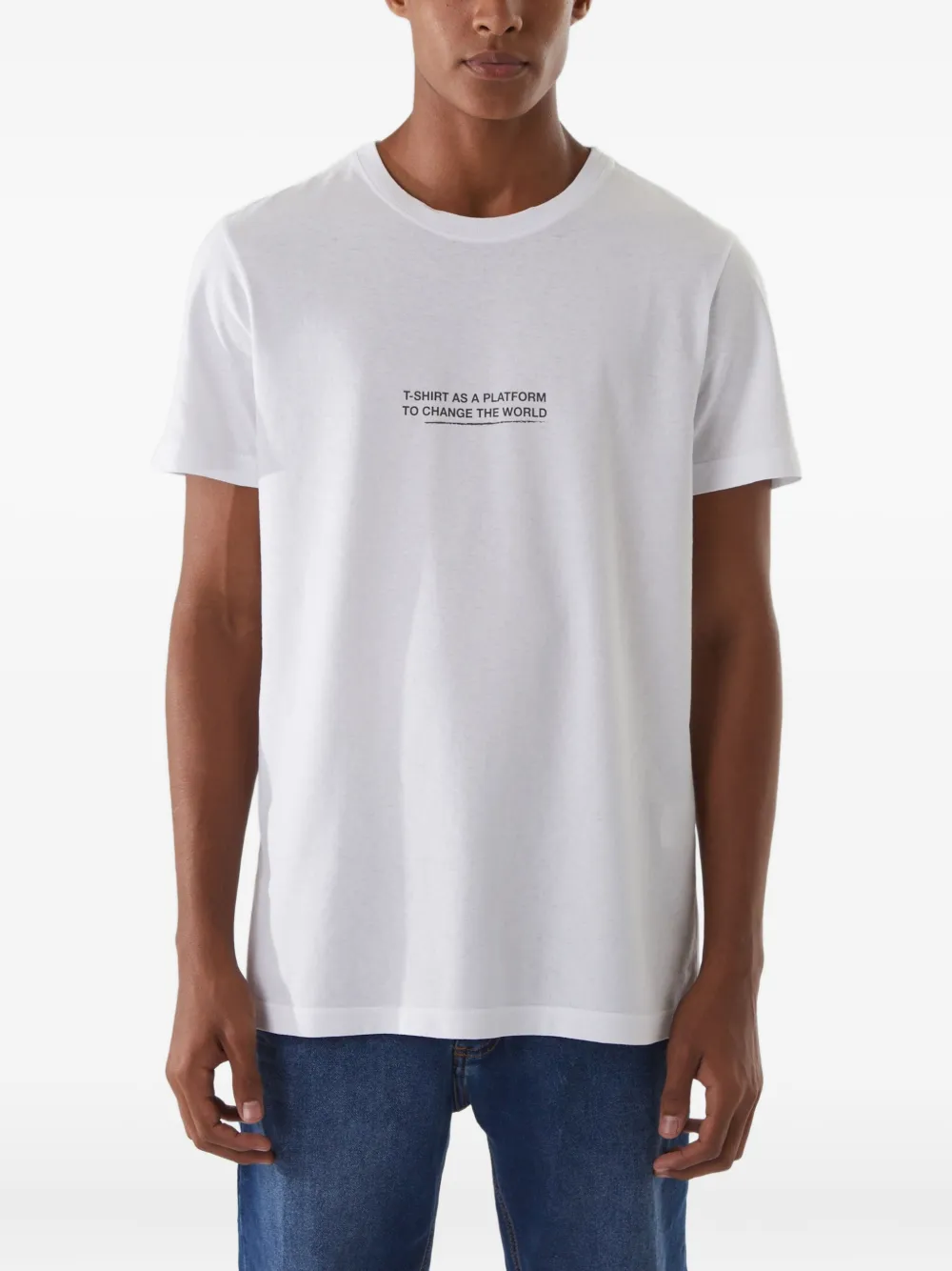 Osklen Platform T-shirt | White | Image 1