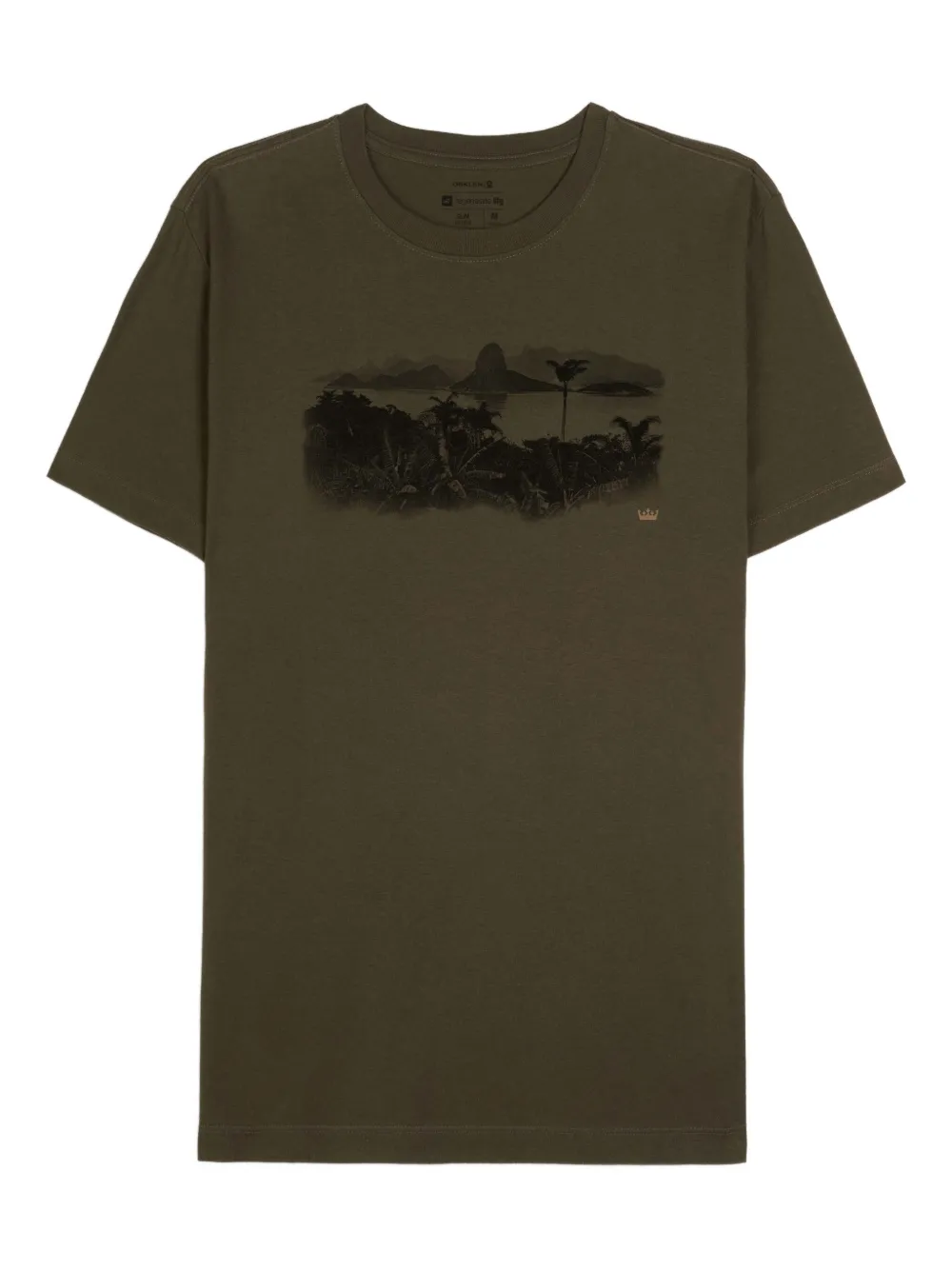 Osklen Vintage Rio Photo Mc T-shirt In Green