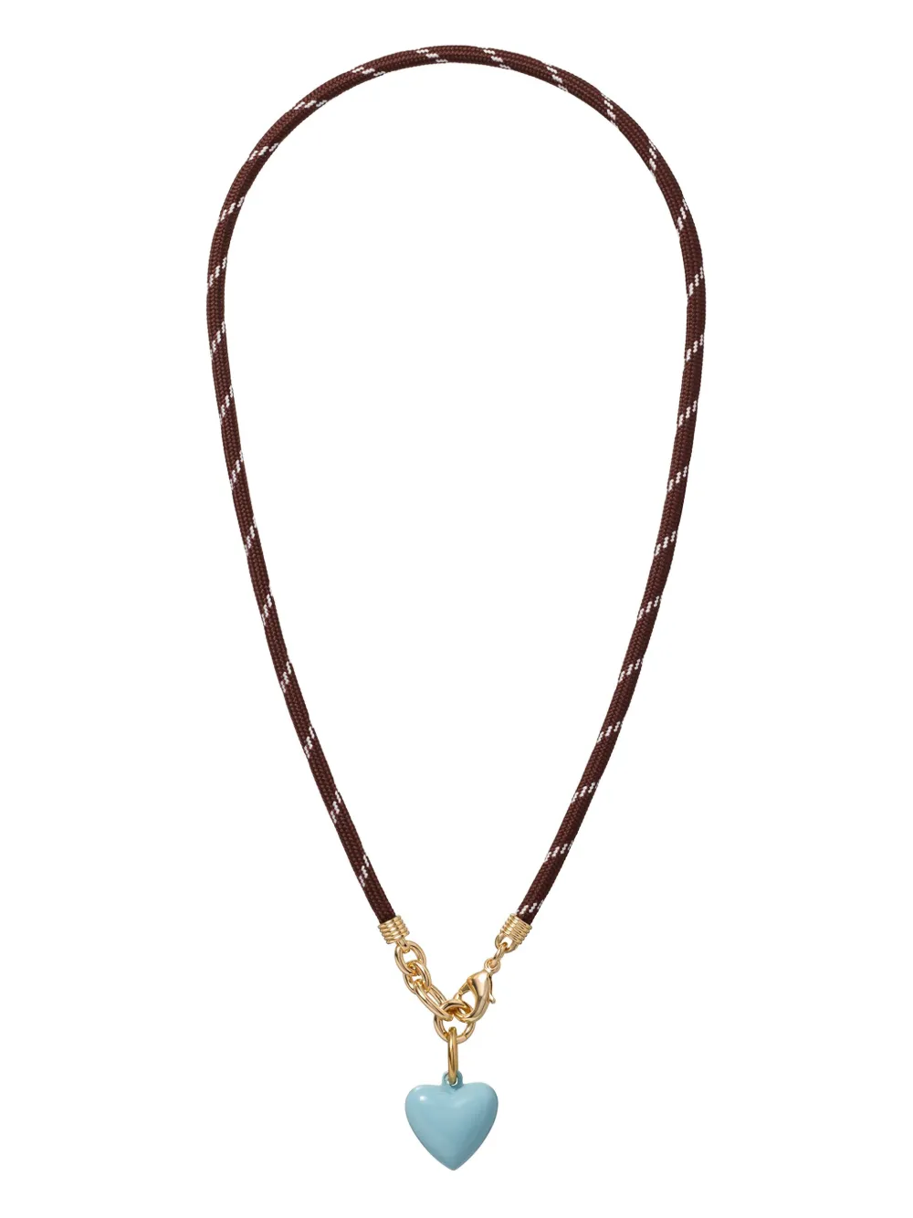 Roxanne Assoulin The Happy Cord Charm Necklace In Black