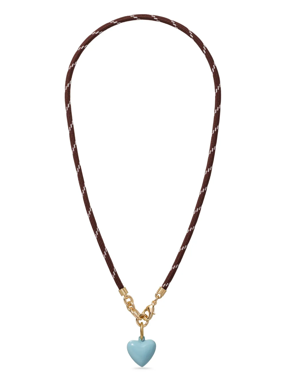 Roxanne Assoulin The Happy cord charm necklace - Marrone