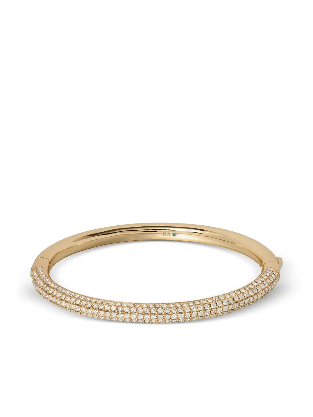 Roxanne Assoulin The Pave Tubular Bracelet In Gold