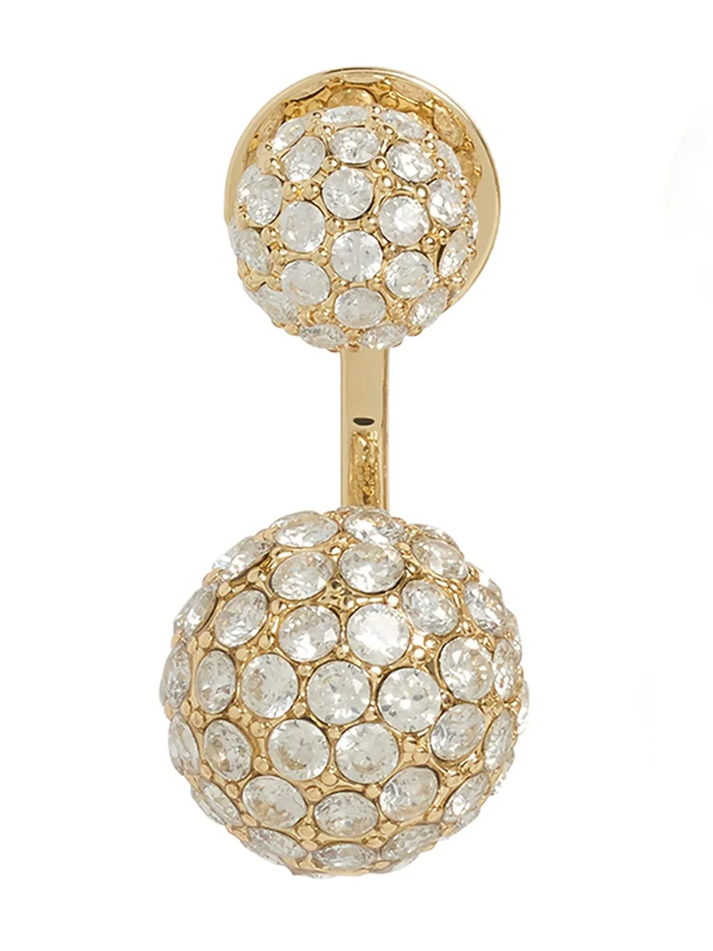 Roxanne Assoulin The Floating pavé ball earrings - Goud