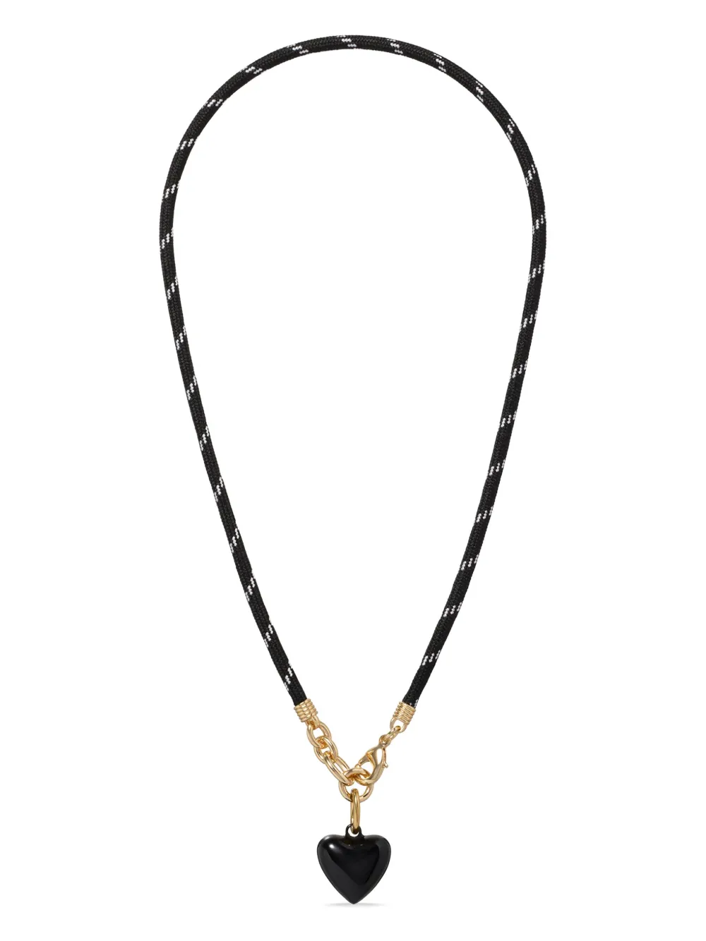 Roxanne Assoulin The Happy cord charm necklace - Oro