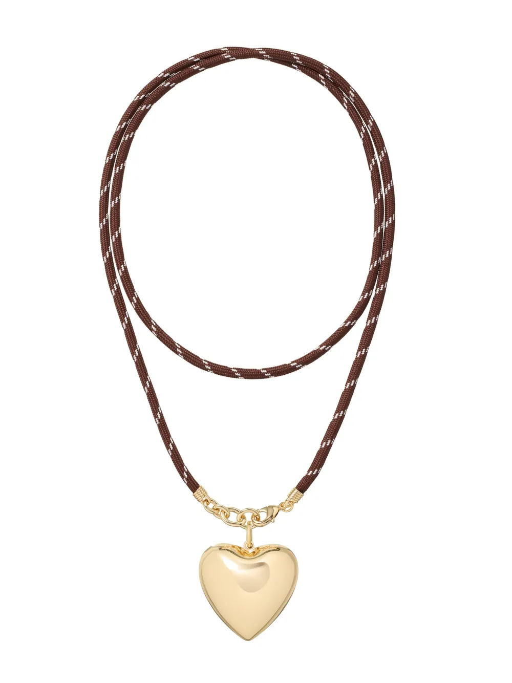 Roxanne Assoulin The Long Happy Cord Charm Necklace In Gold