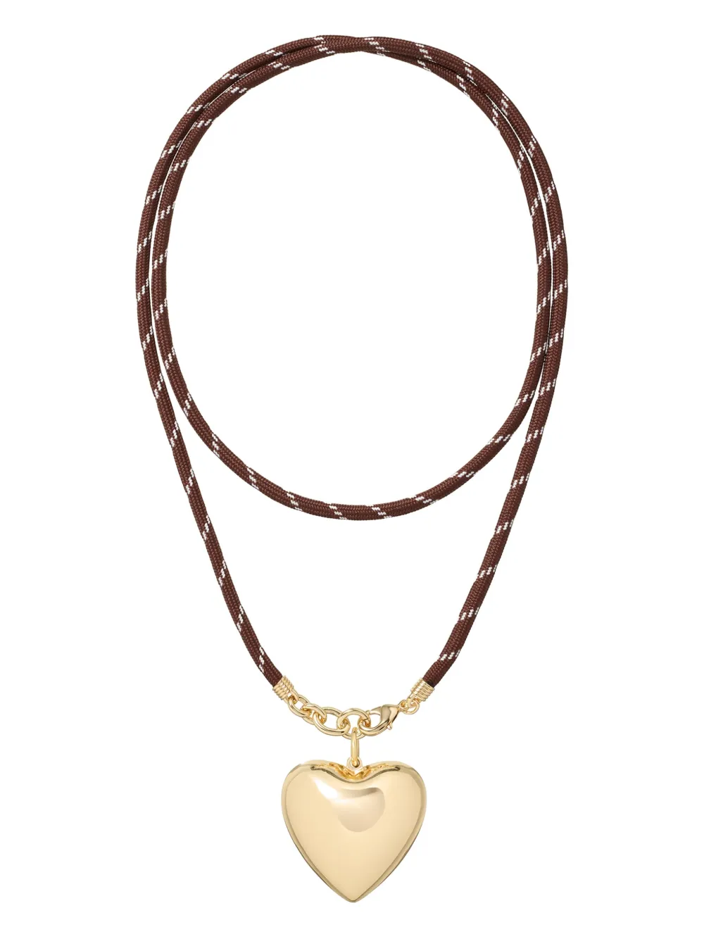 Roxanne Assoulin The Long Happy Cord Charm Necklace In Gold