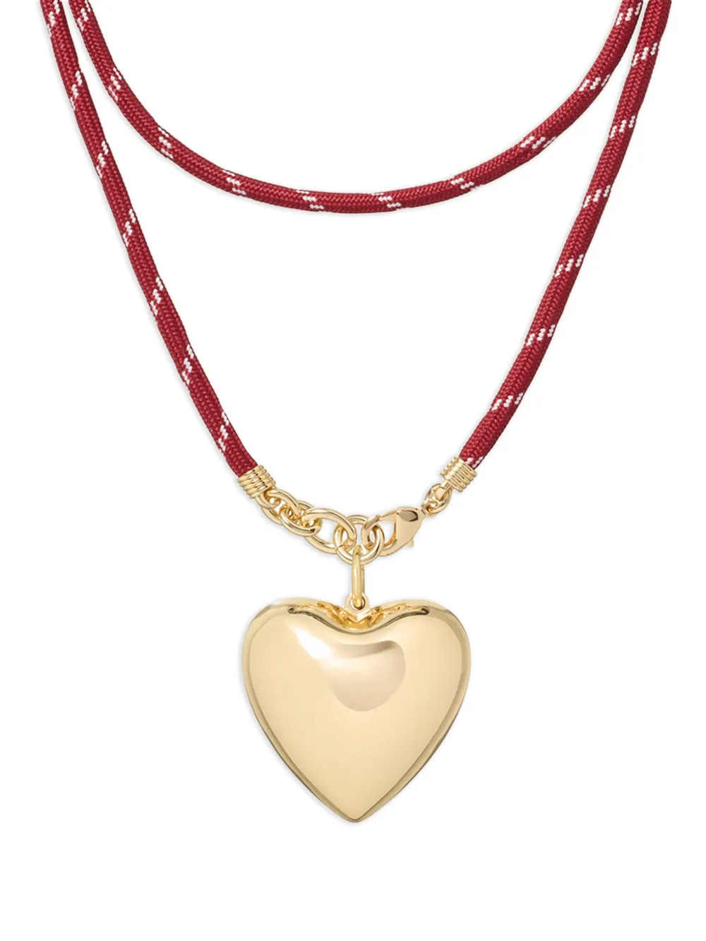 Roxanne Assoulin The Long Happy cord charm necklace - Rood
