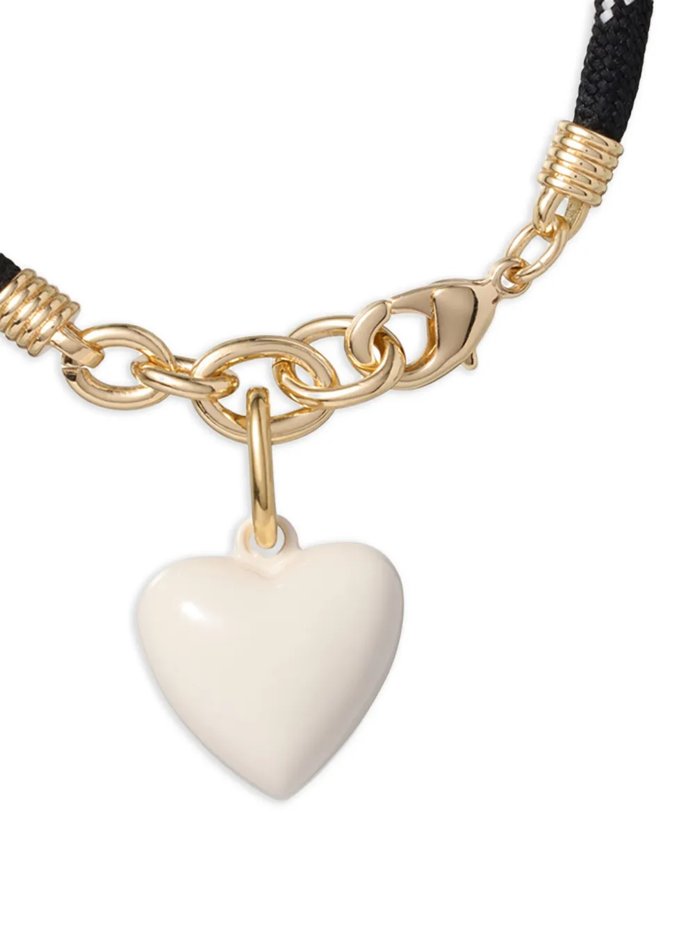 Roxanne Assoulin The Happy cord charm bracelet - Goud