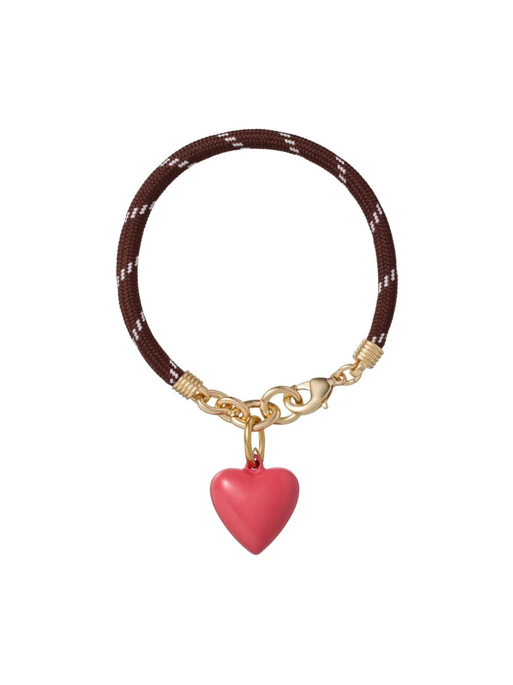 Roxanne Assoulin The Happy Cord Charm Bracelet In Brown