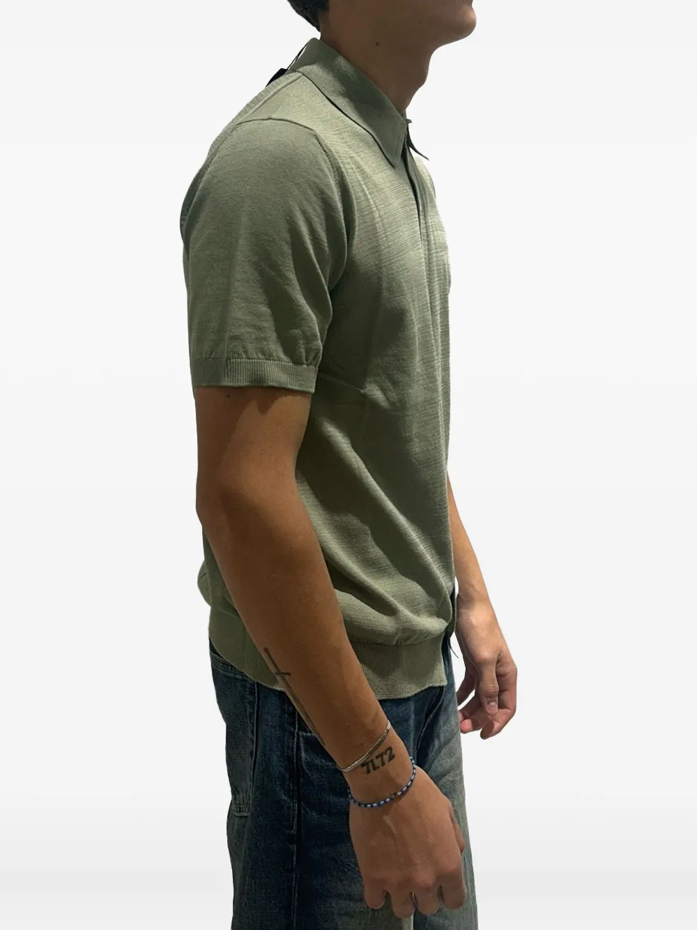 RAYNE 1896 knitted shirt - Groen