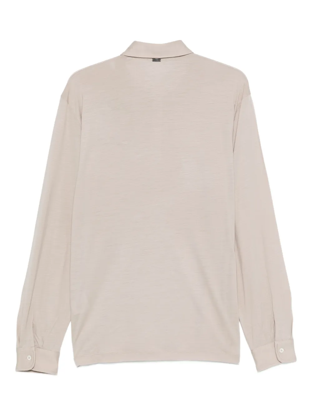 Herno Poloshirt met lange mouwen - Beige