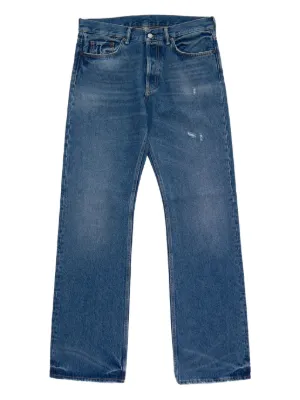 Kiko Kostadinov Calça Articulate x Levi´s Com Recortes | Azul