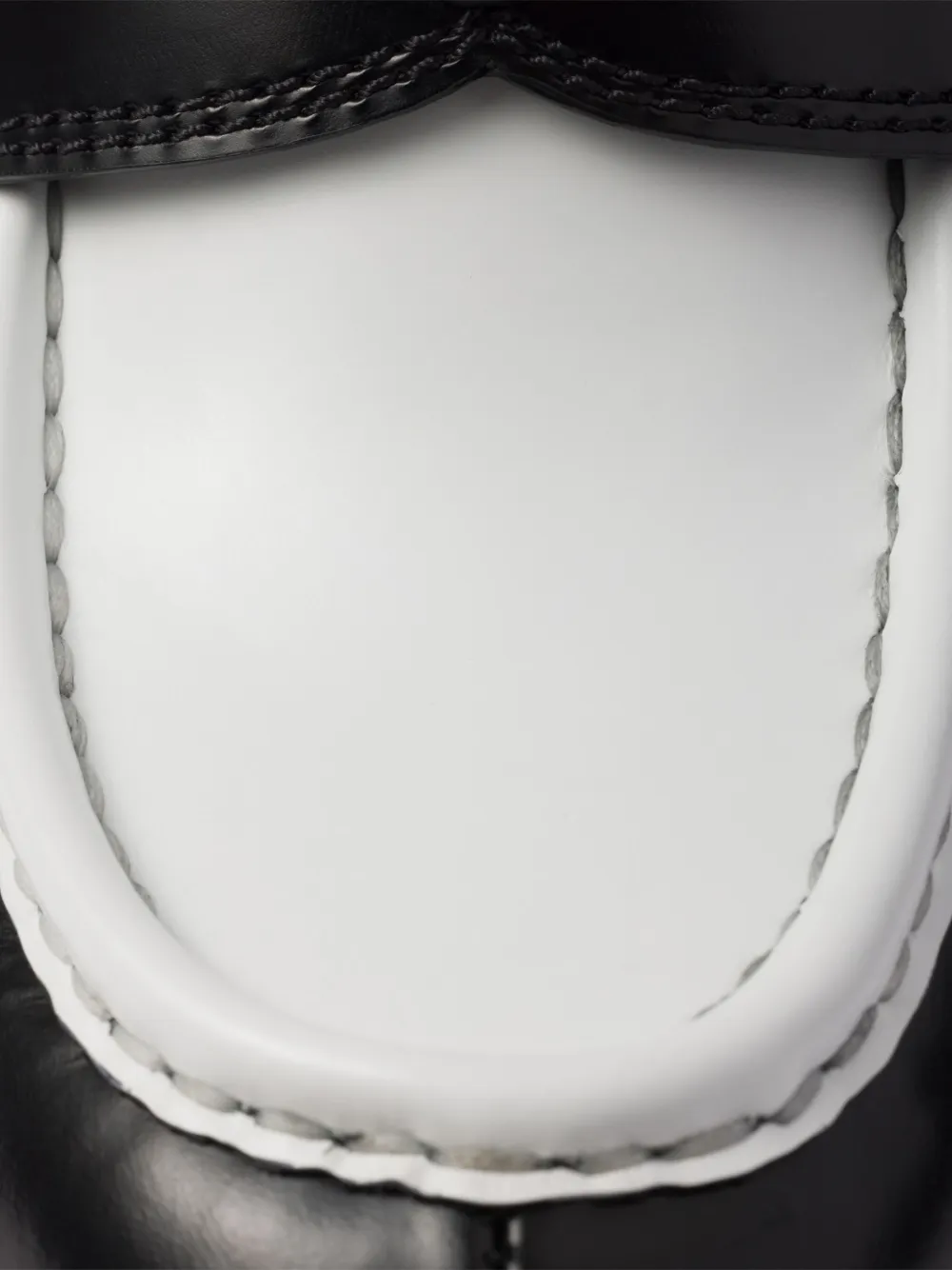 Prada Leather Triangle-logo Loafers In Black