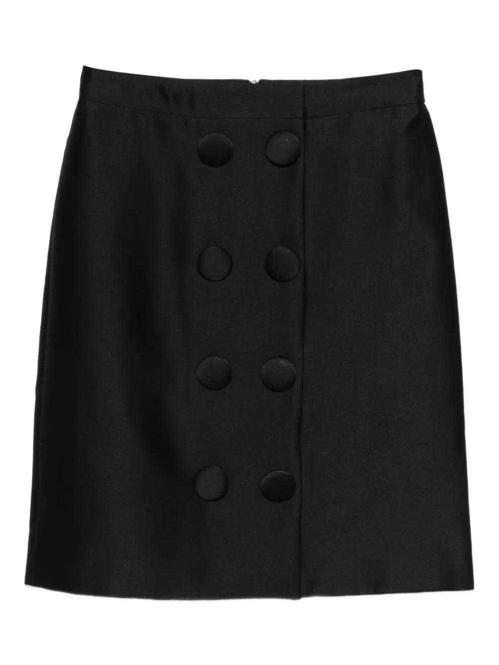 SHUSHU/TONG button-embellished skirt - Nero