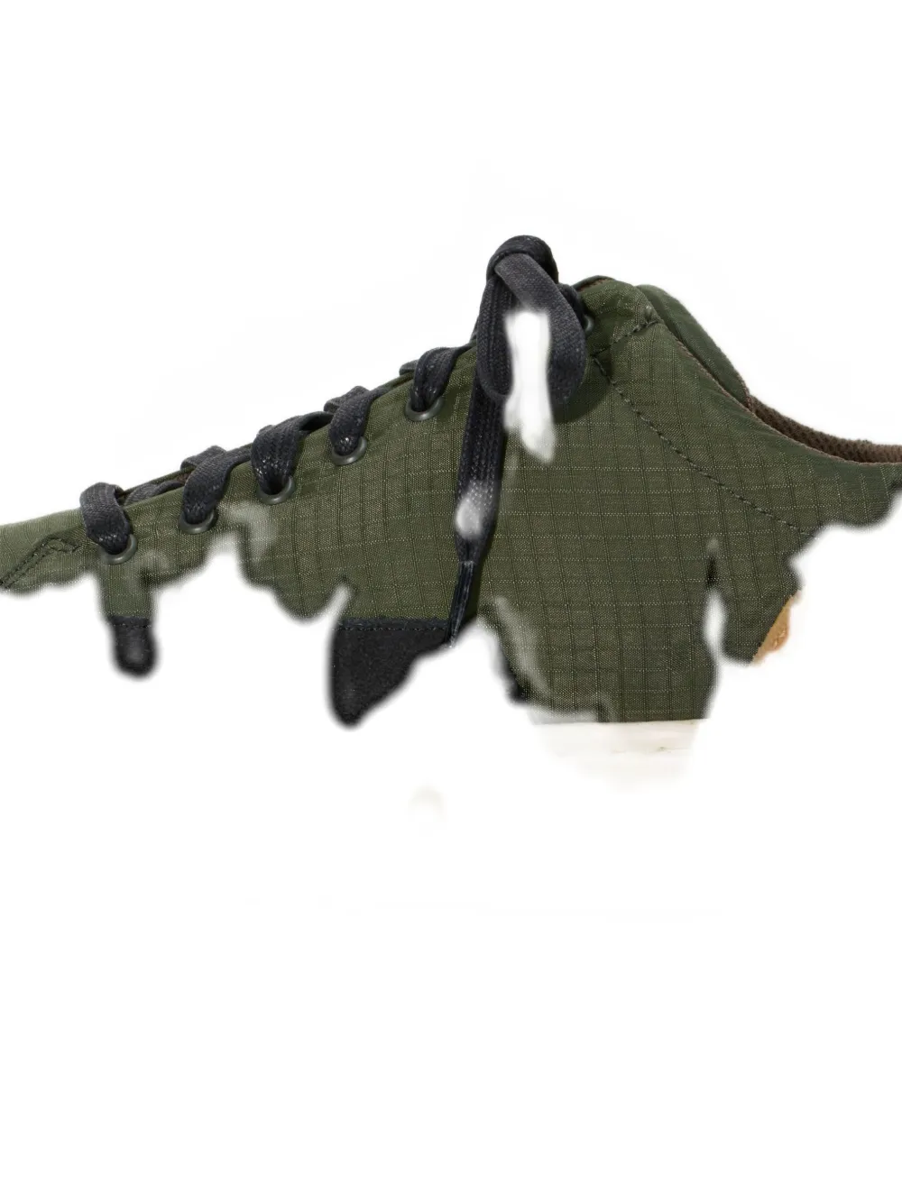 Osklen Panelled Lace-up Sneakers In Green