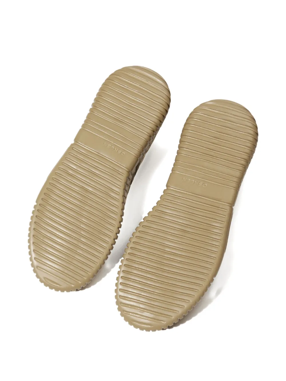 Osklen Arpx Loop Lace-up Sneakers In Brown