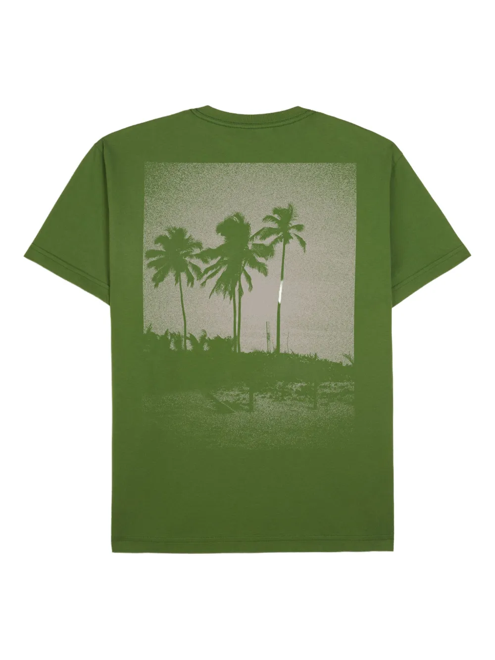 Osklen Vintage Coqueiros Analogicos MC T-shirt - Groen