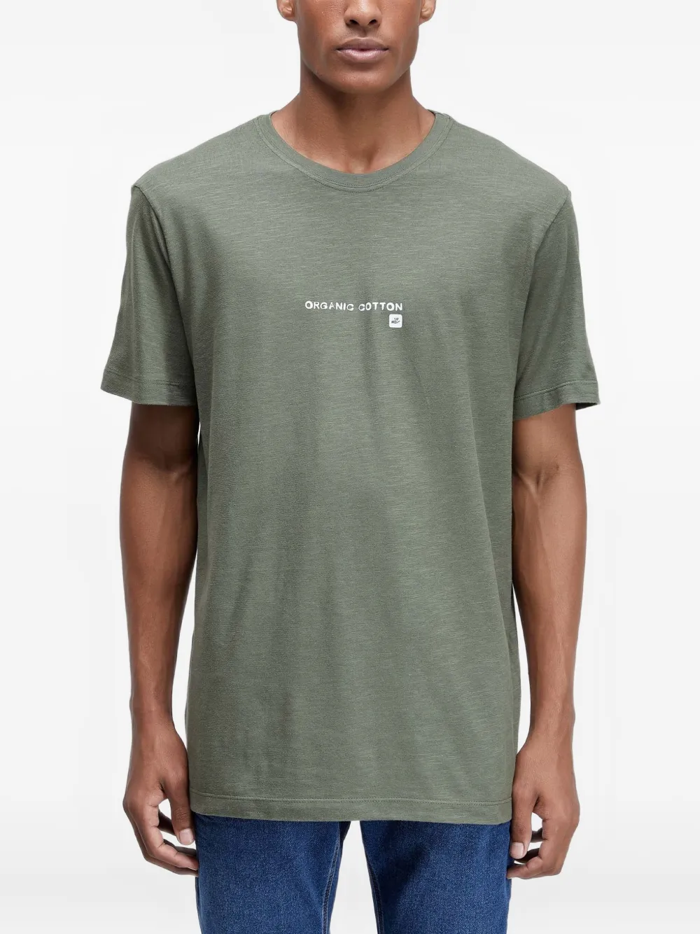 Osklen Org Rough Org katoenen T-shirt Groen