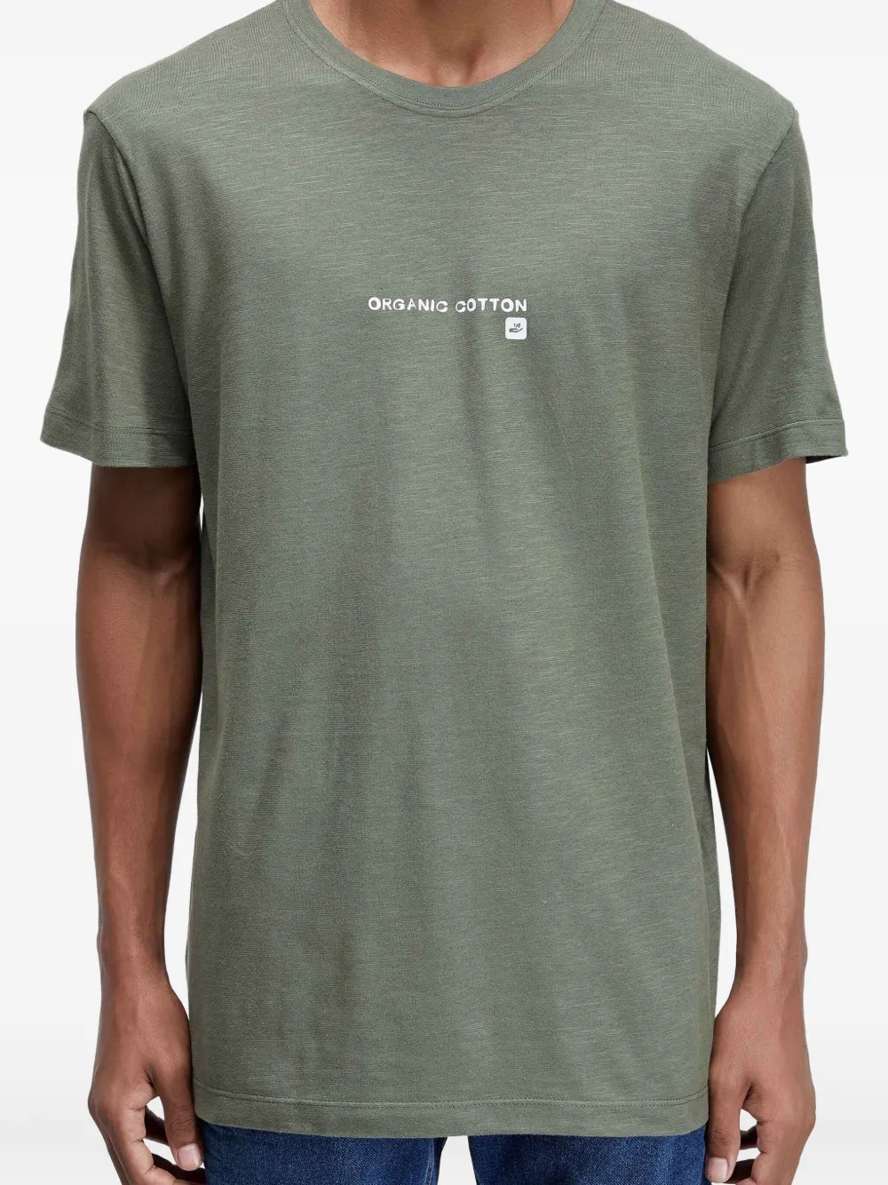 Osklen Org Rough Org cotton T-shirt | グリーン | Image 1