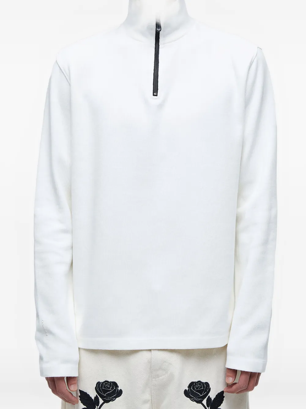 Osklen Half-zip Sweatshirt In White