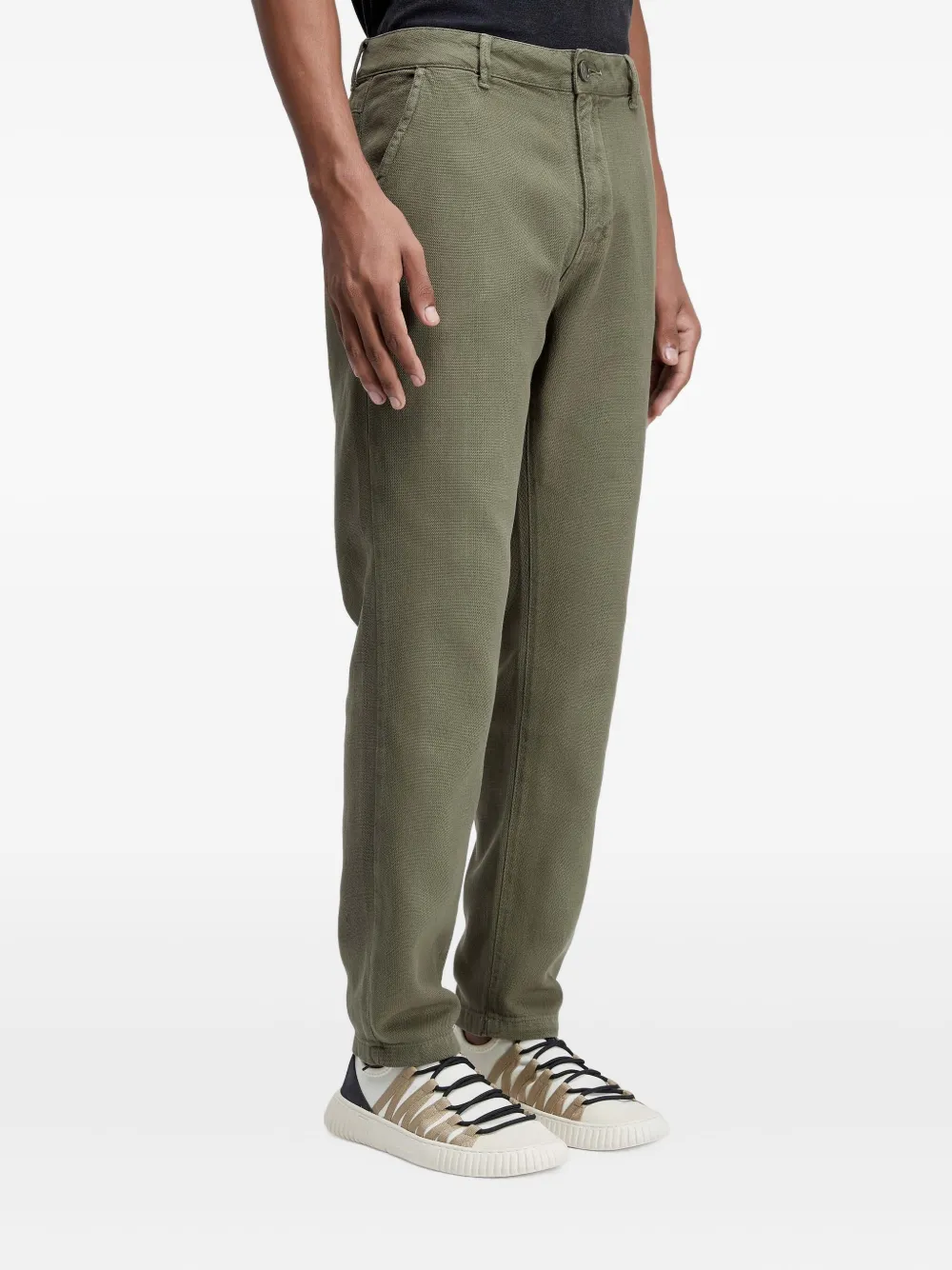 Osklen Katoenen broek Groen