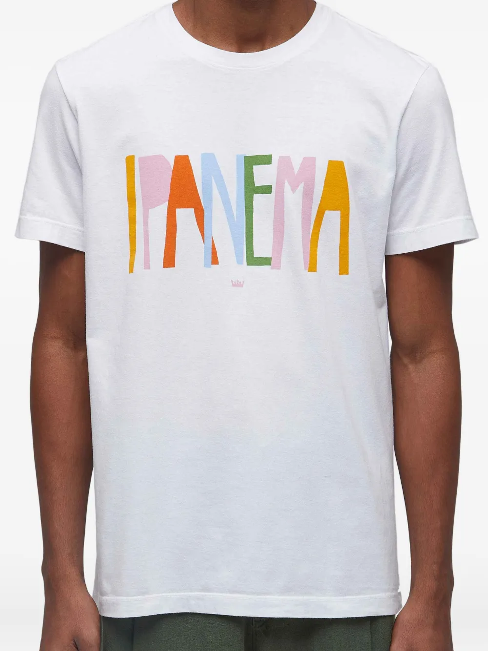 Osklen Ipanema Colors Mc T-shirt In White