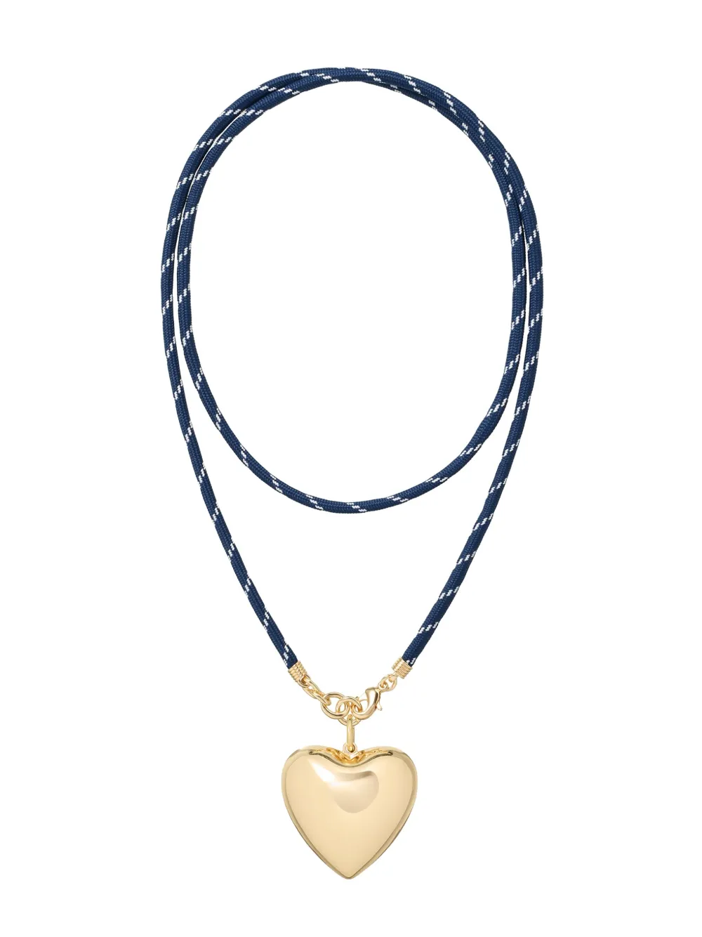 Roxanne Assoulin The Long Happy Cord Charm Necklace In Gold