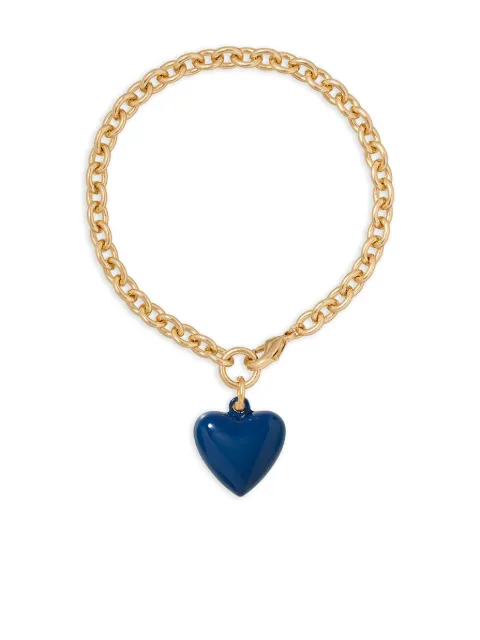 Roxanne Assoulin The Mini Puffy heart-charm bracelet