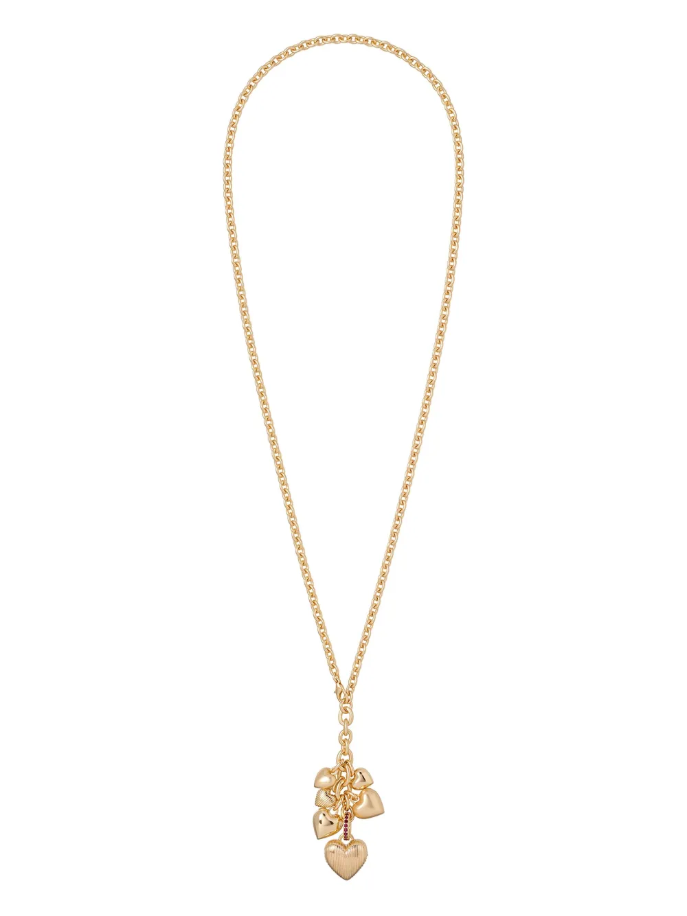 Roxanne Assoulin The Family Of Hearts Pendant Necklaces In Gold