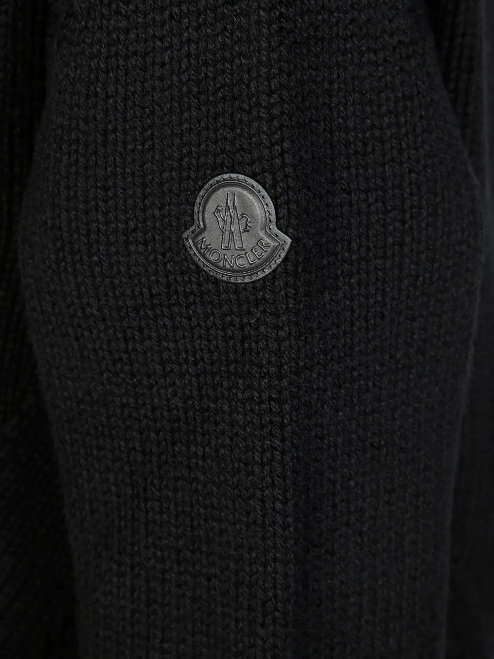 Moncler Trui met ronde hals Zwart